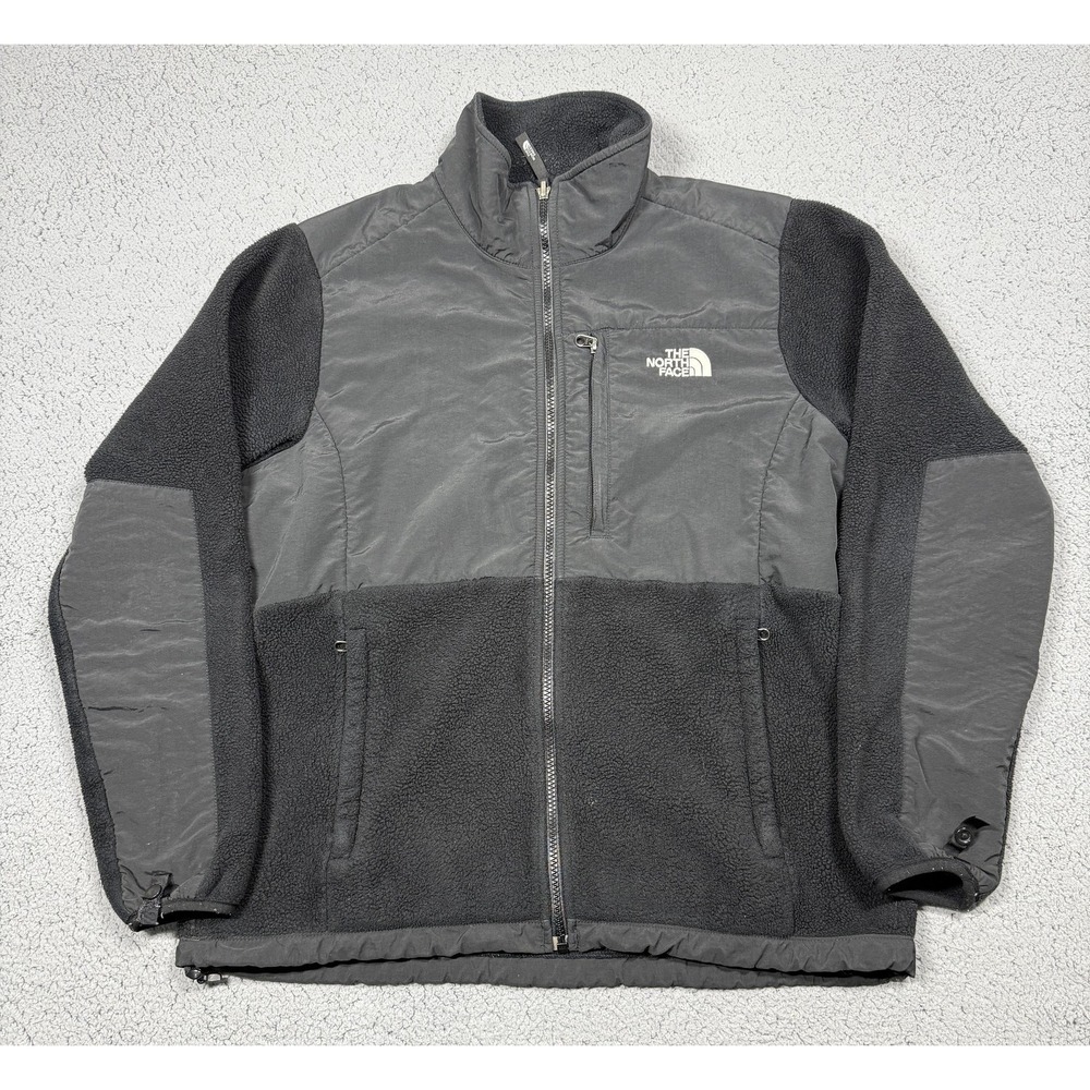 The North Face Jacket Womens Large Black Polartec Fleece Full Zip Outdoor